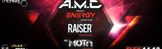 THE HIVE pres. AMC & Raiser am 14.12.2019 @ Flex