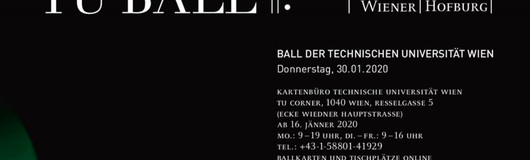 TU Ball 2020 am 30.01.2020 @ Hofburg