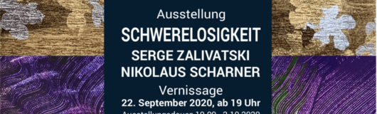 Ausstellung "SCHWERELOSIGKEIT" am 22.09.2020 @ KreativRaum Galerie